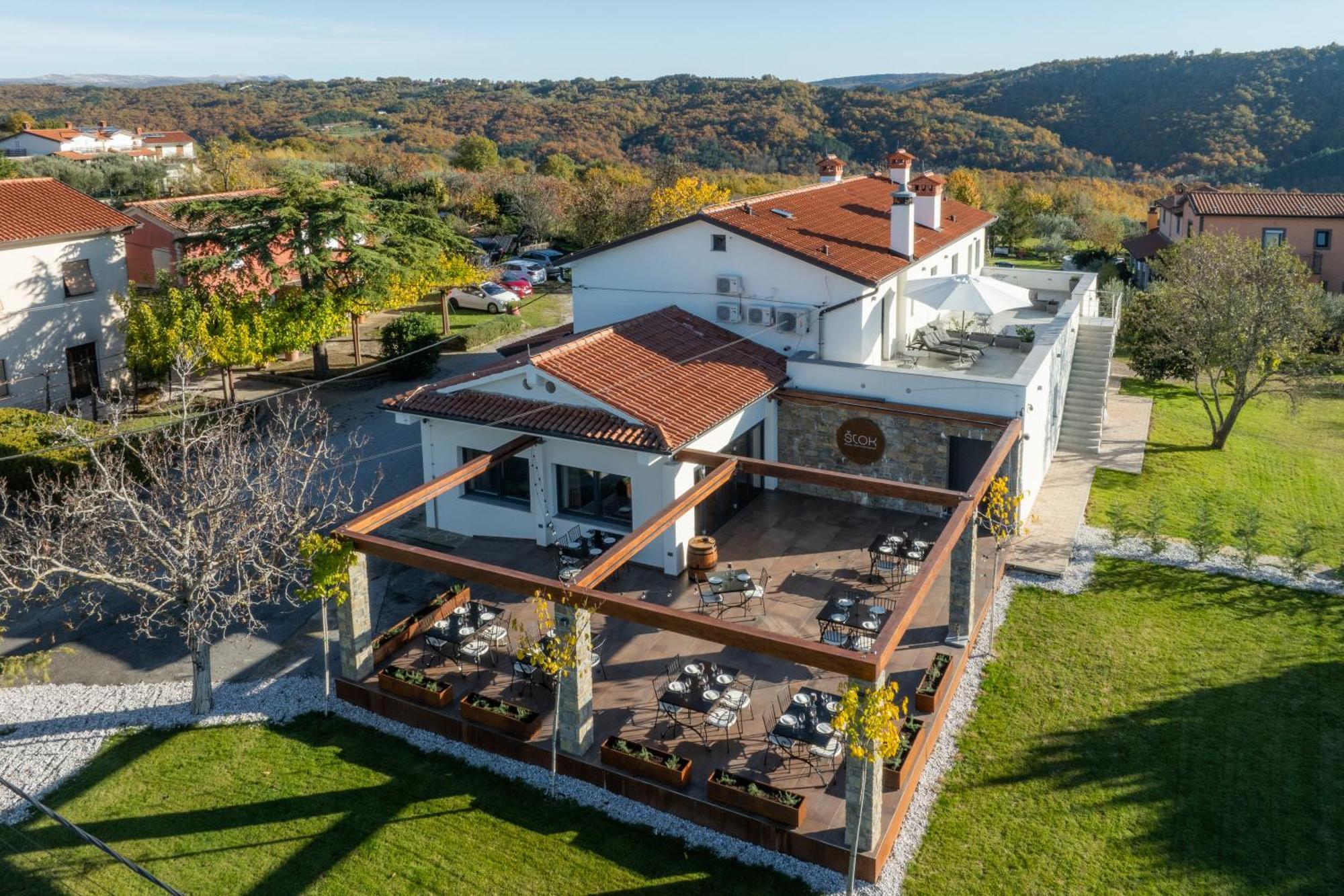 Stok - Rooms, Wine & Restaurant - Marezige, Koper Exteriér fotografie